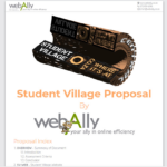 Proposal and Project for Student Village